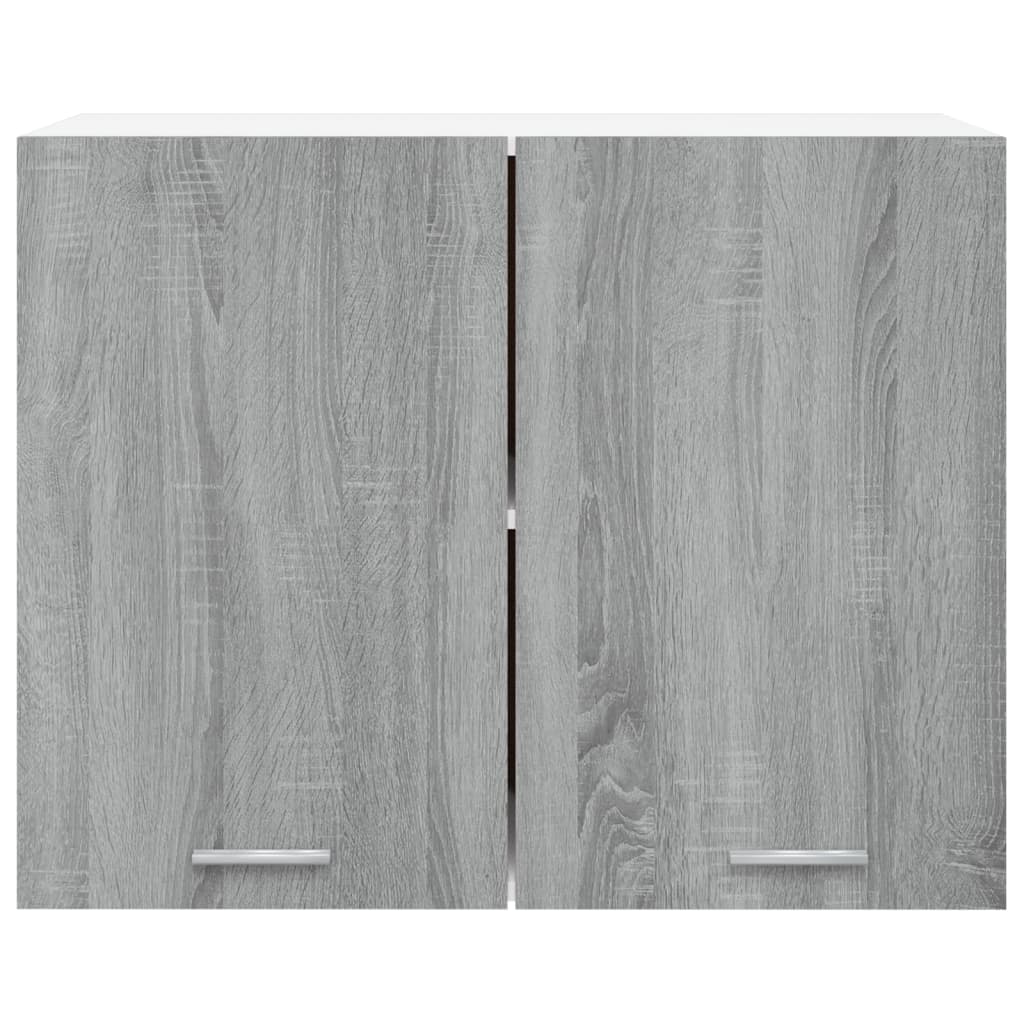 Hanging Cabinet Grey Sonoma 80x31x60 cm Engineered Wood