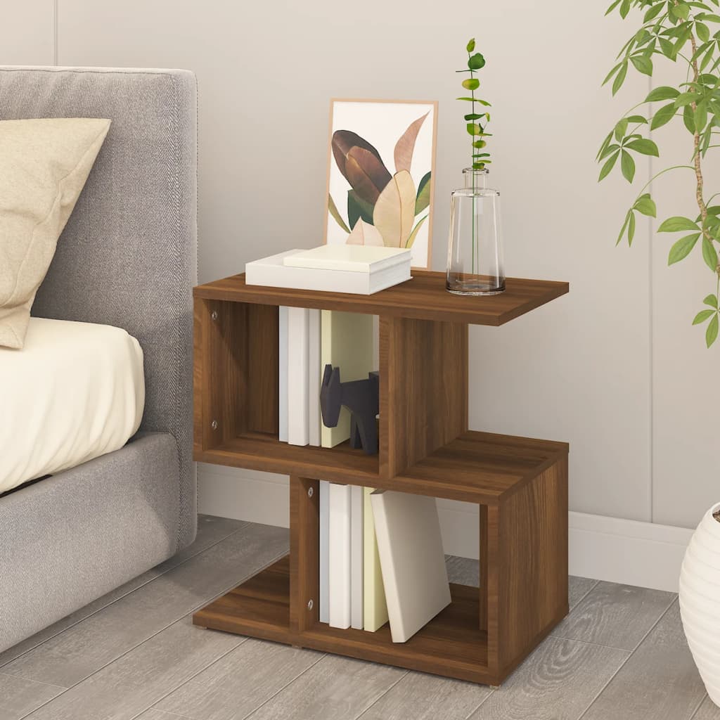 Bedside Cabinets 2 pcs Brown Oak 50x30x51.5 cm Engineered Wood