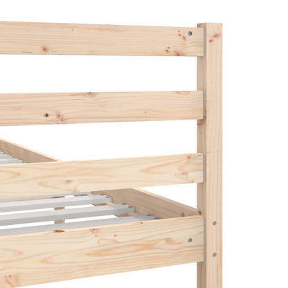 Bed Frame without Mattress 90x190 cm Single Solid Wood