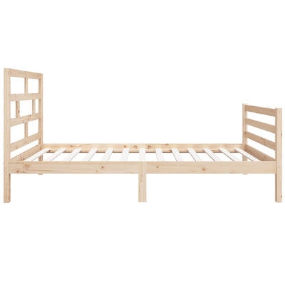 Bed Frame 90x190 cm Single Solid Wood