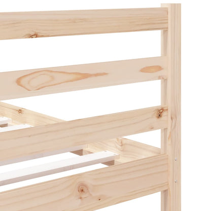 Bed Frame 90x190 cm Single Solid Wood