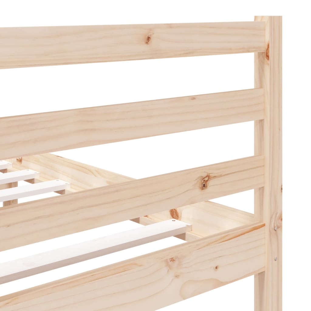 Bed Frame without Mattress Small Double Solid Wood