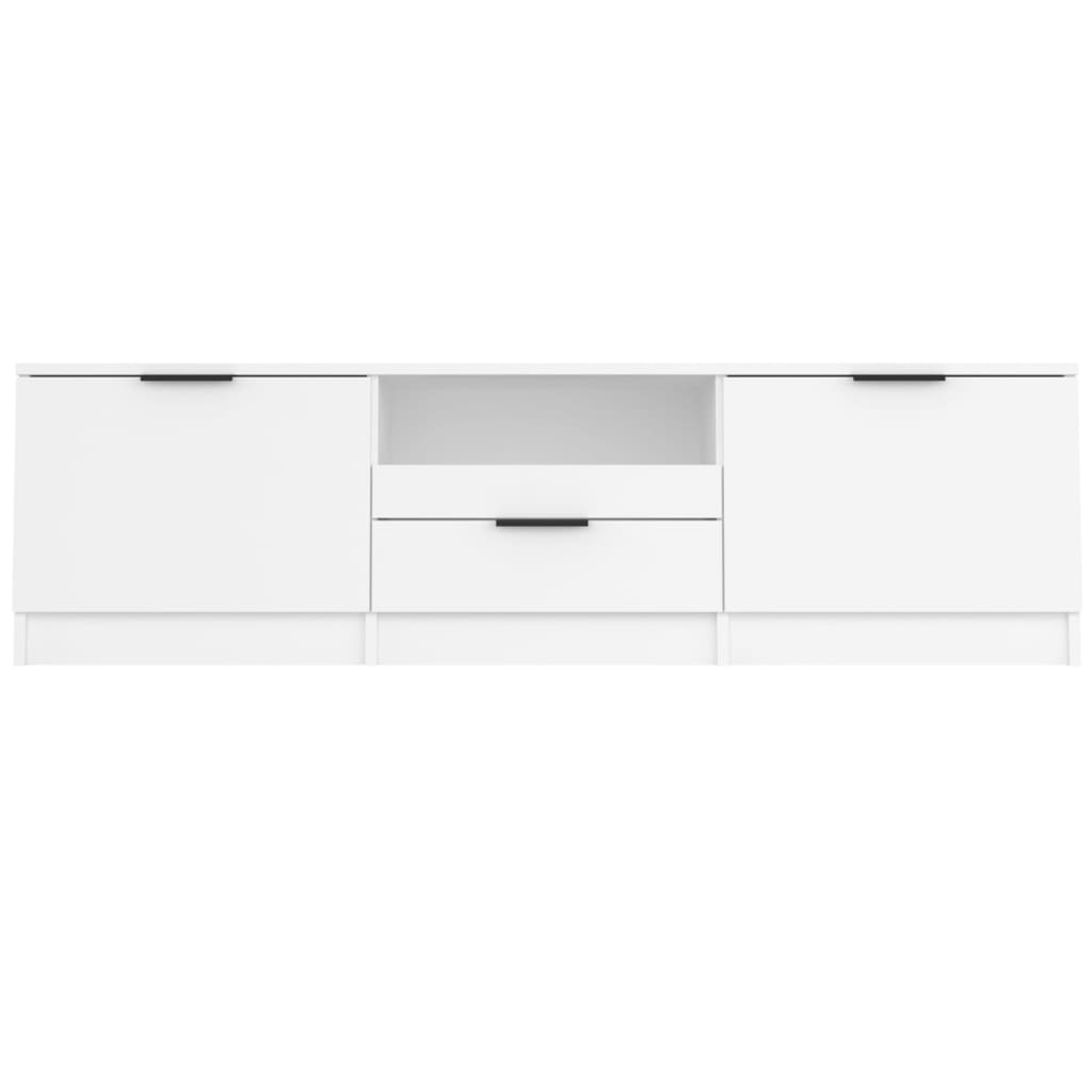 TV Cabinet White 140x35x40 cm Engineered Wood