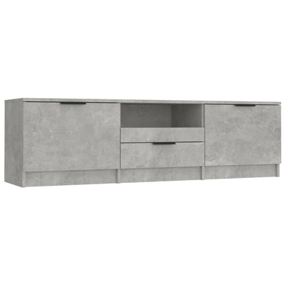 TV Cabinet Concrete Grey 140x35x40 cm Engineered Wood