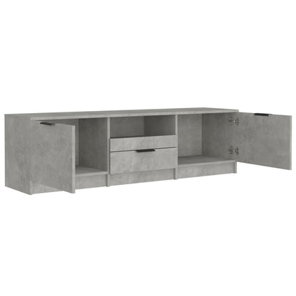 TV Cabinet Concrete Grey 140x35x40 cm Engineered Wood