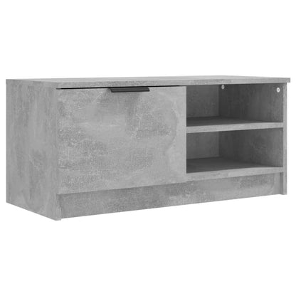 TV Cabinets 2 pcs Concrete Grey 80x35x36.5 cm Engineered Wood