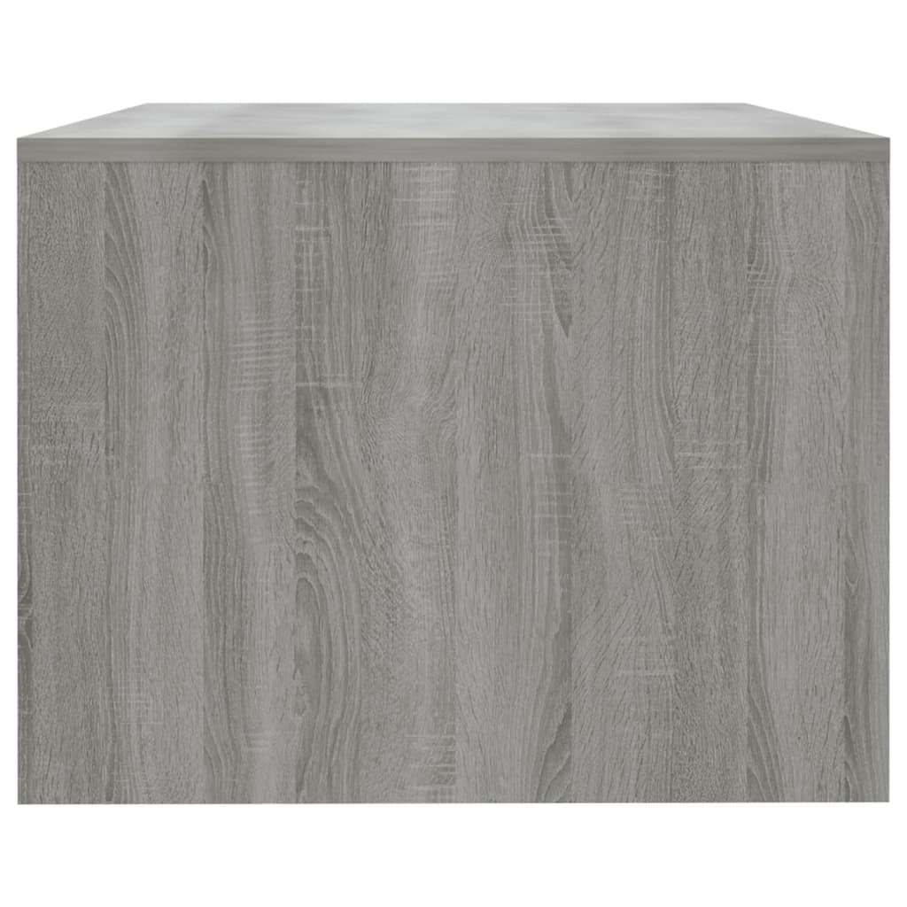 Coffee Table Grey Sonoma 102x55x42 cm Engineered Wood