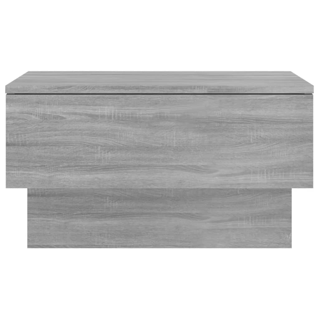 Wall-mounted Bedside Cabinets 2 pcs Grey Sonoma