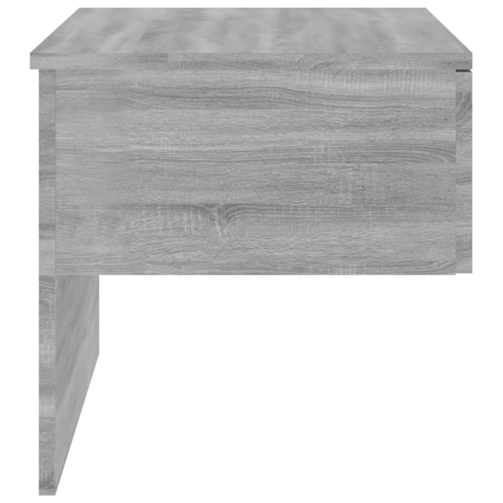 Wall-mounted Bedside Cabinets 2 pcs Grey Sonoma