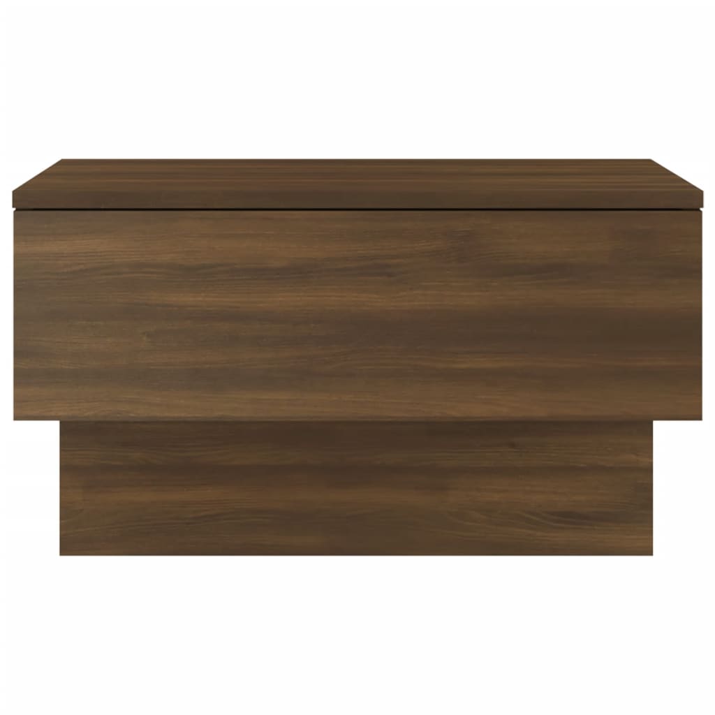 Wall-mounted Bedside Cabinets 2 pcs Brown Oak