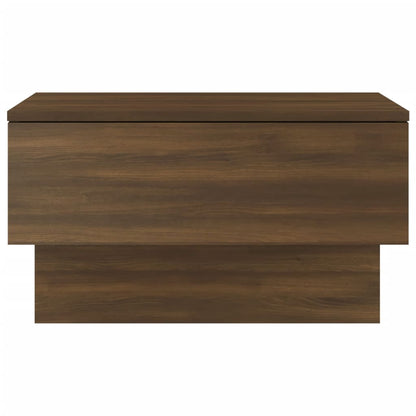 Wall-mounted Bedside Cabinets 2 pcs Brown Oak