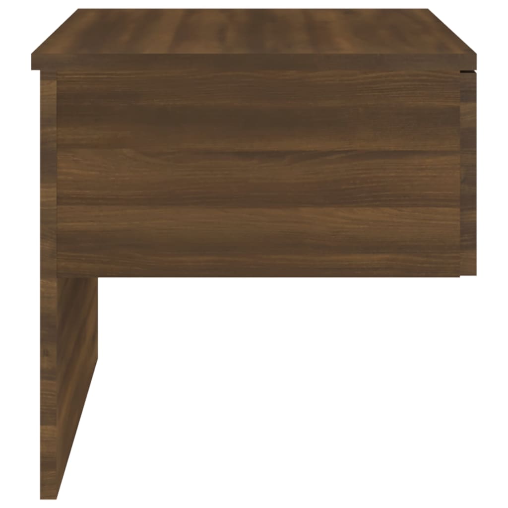 Wall-mounted Bedside Cabinets 2 pcs Brown Oak