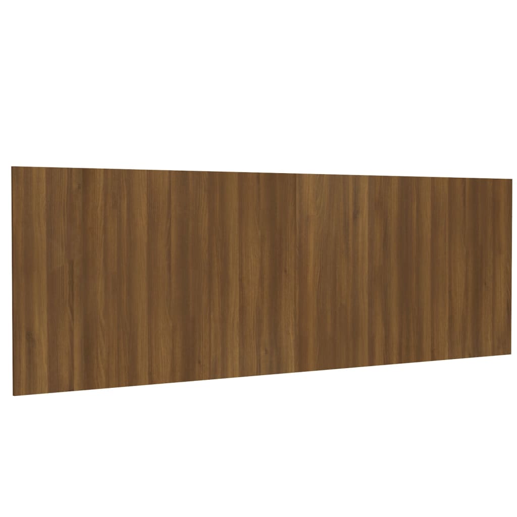 Wall Headboard Brown Oak 240x1.5x80 cm Engineered Wood