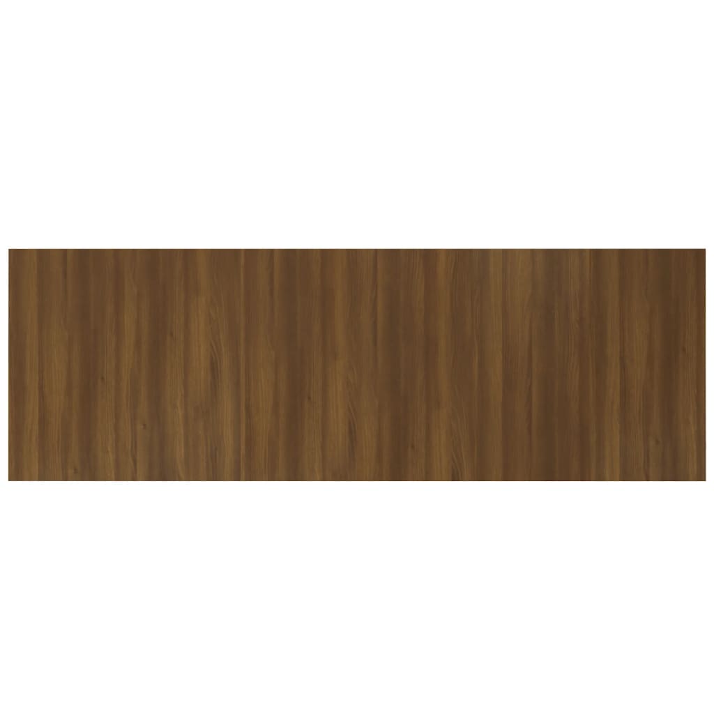 Wall Headboard Brown Oak 240x1.5x80 cm Engineered Wood