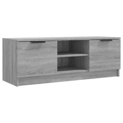 TV Cabinet Grey Sonoma 102x35x36.5 cm Engineered Wood