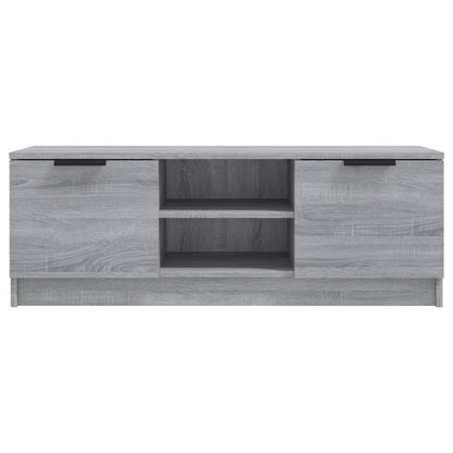 TV Cabinet Grey Sonoma 102x35x36.5 cm Engineered Wood