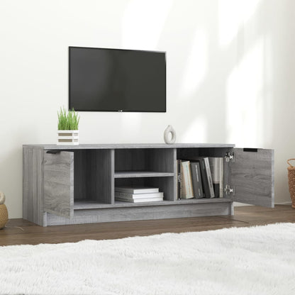 TV Cabinet Grey Sonoma 102x35x36.5 cm Engineered Wood