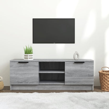 TV Cabinet Grey Sonoma 102x35x36.5 cm Engineered Wood