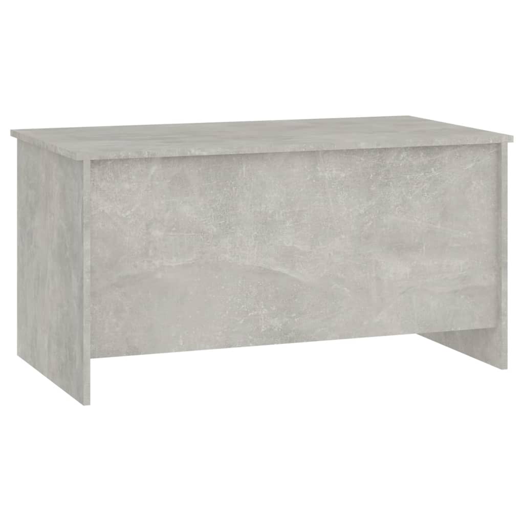 Coffee Table Concrete Grey 102x55.5x52.5 cm Engineered Wood