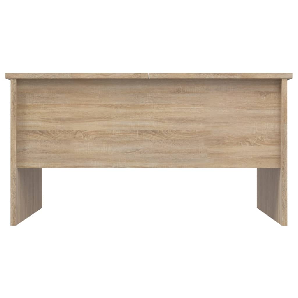 Coffee Table Sonoma Oak 80x50x42.5 cm Engineered Wood