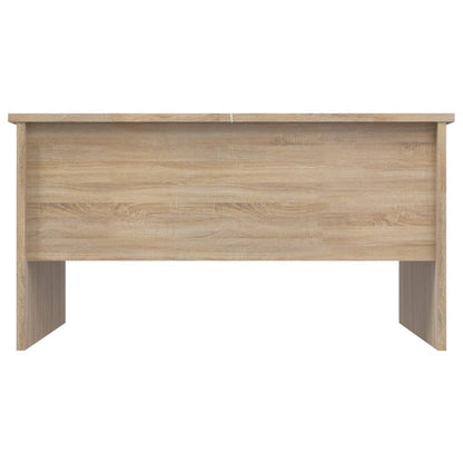 Coffee Table Sonoma Oak 80x50x42.5 cm Engineered Wood