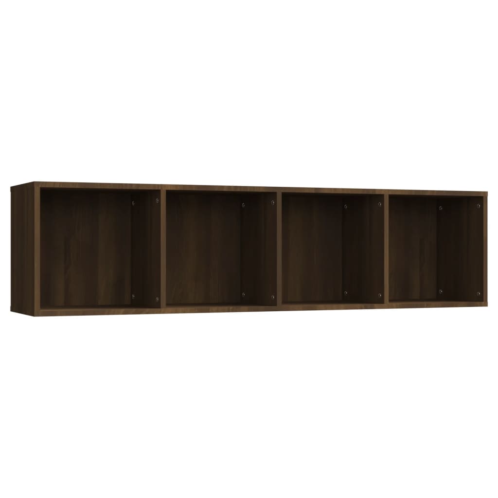 Book Cabinet/TV Cabinet Brown Oak 143x30x36cm Engineered Wood