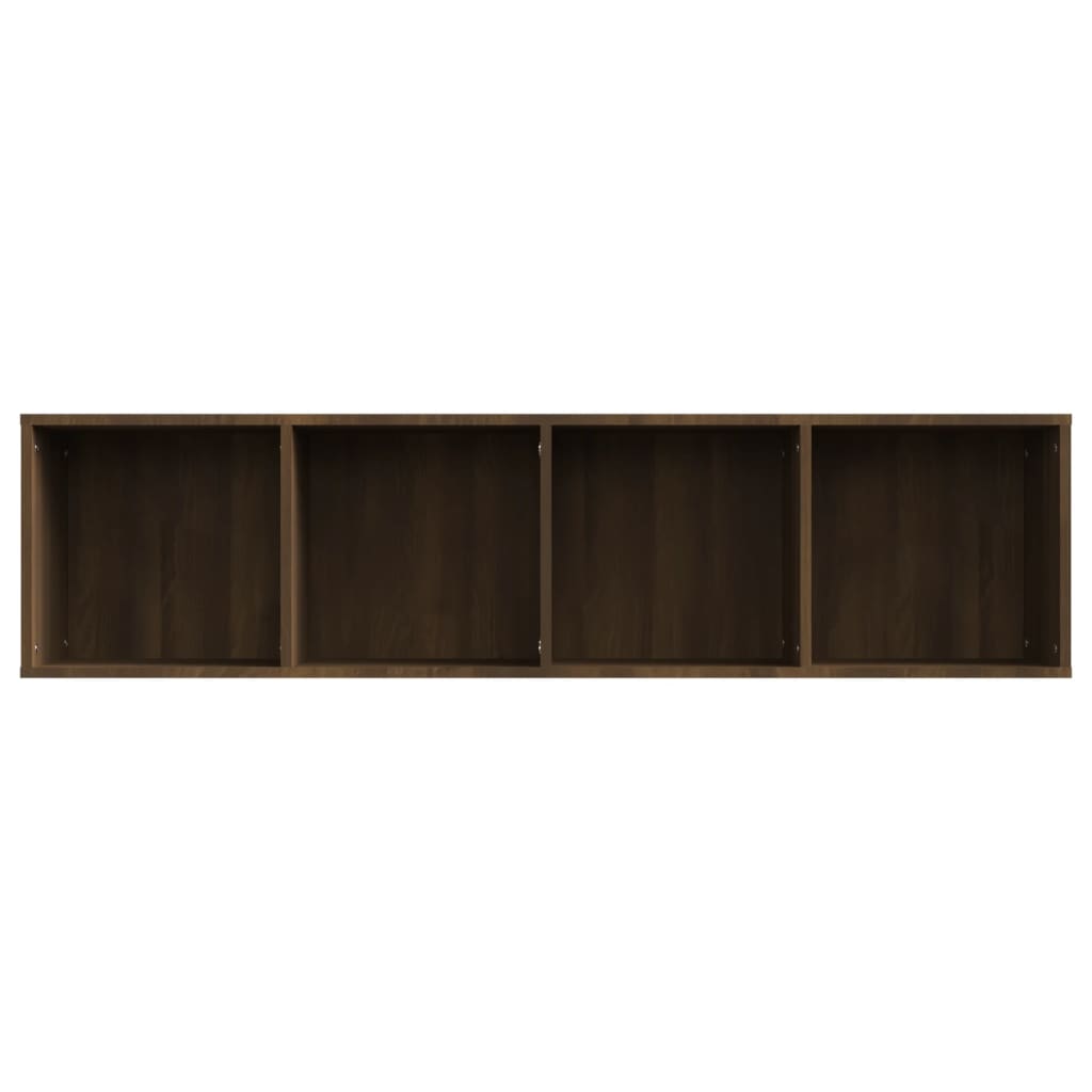 Book Cabinet/TV Cabinet Brown Oak 143x30x36cm Engineered Wood