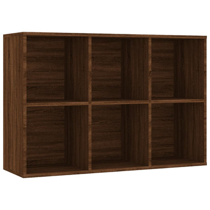 Book Cabinet/Sideboard Brown Oak 66x30x98 cm Engineered Wood