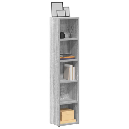 CD Cabinets 2 pcs Grey Sonoma 21x16x93.5 cm Engineered Wood