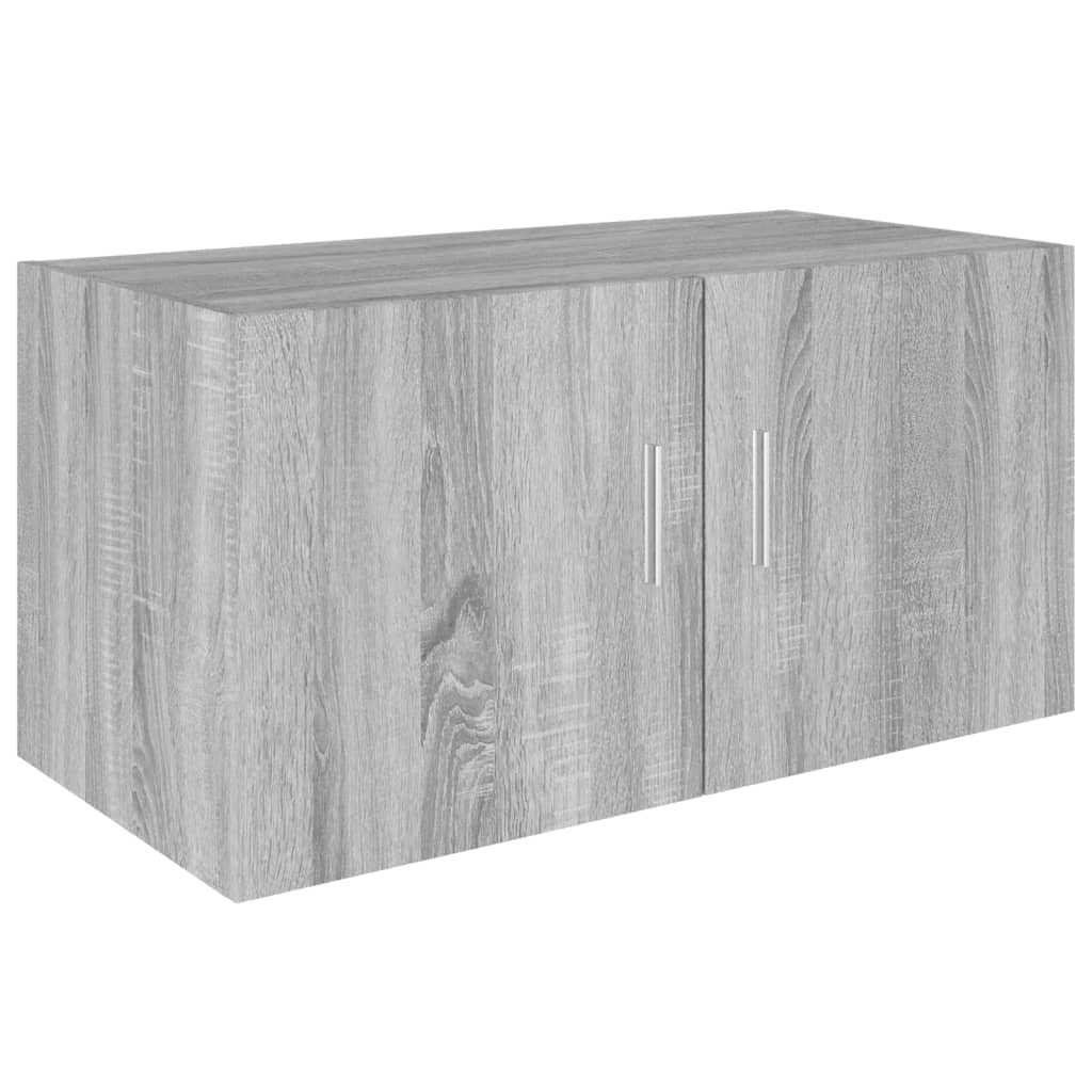 Wall Mounted Cabinet Grey Sonoma 80x39x40 cm Engineered Wood