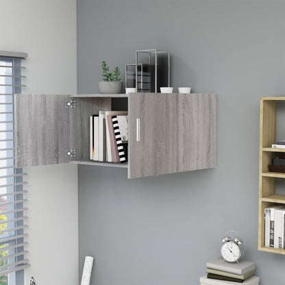 Wall Mounted Cabinet Grey Sonoma 80x39x40 cm Engineered Wood