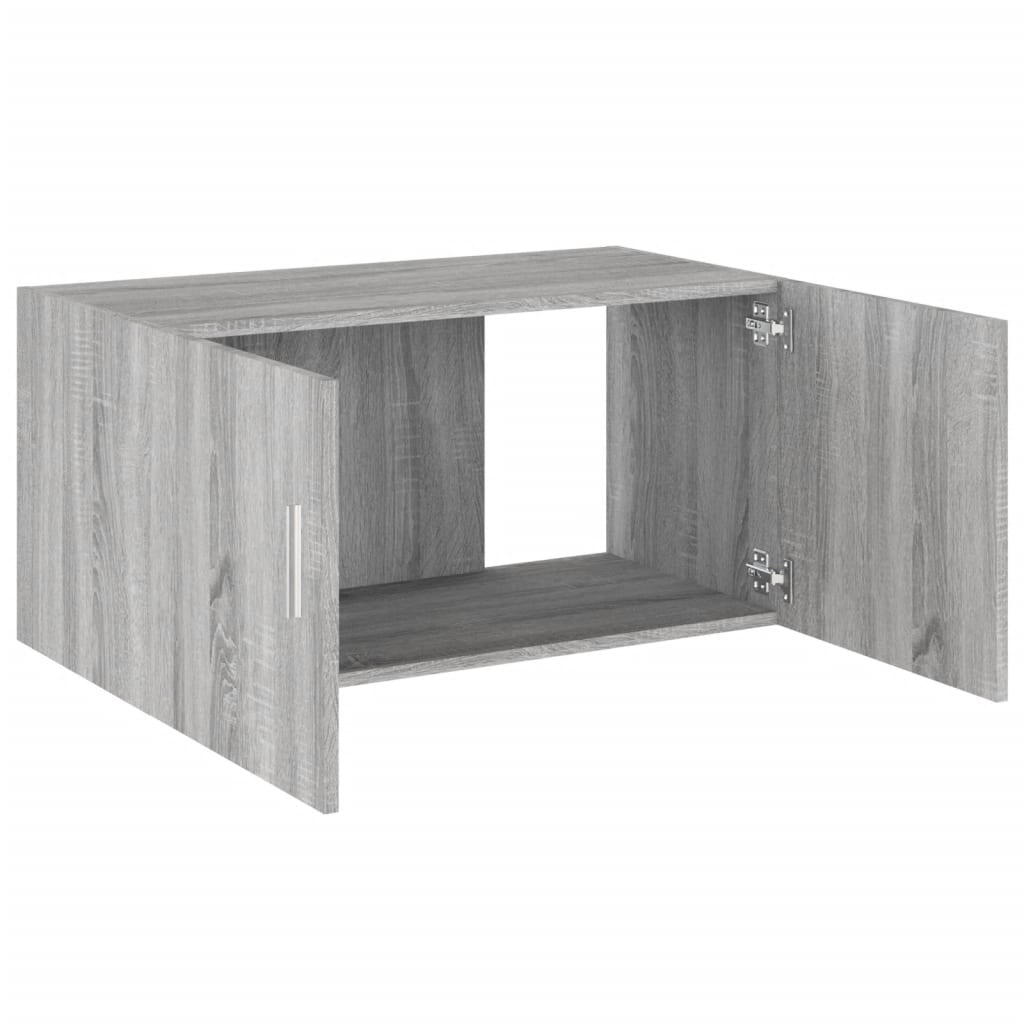 Wall Mounted Cabinet Grey Sonoma 80x39x40 cm Engineered Wood