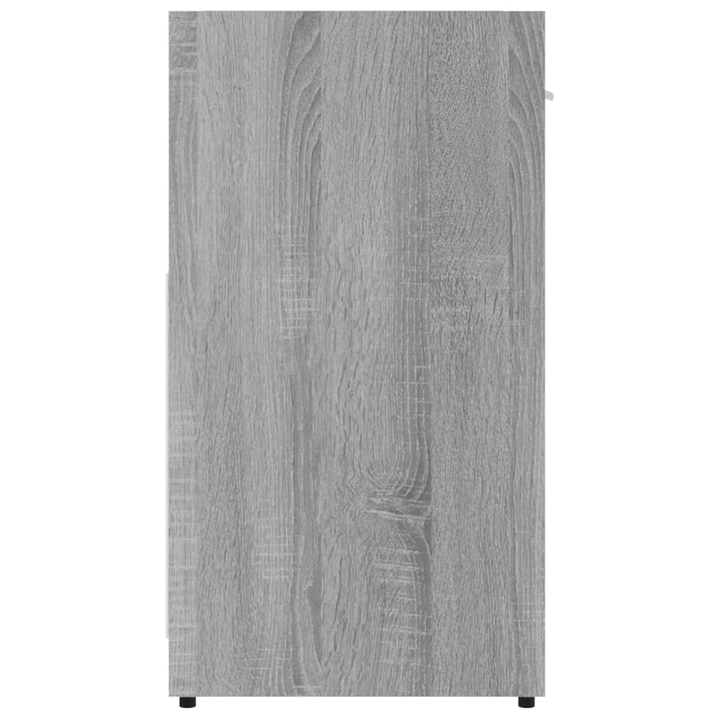 Bathroom Cabinet Grey Sonoma 60x33x60 cm Engineered Wood