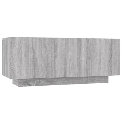 TV Cabinet Grey Sonoma 100x35x40 cm Engineered Wood