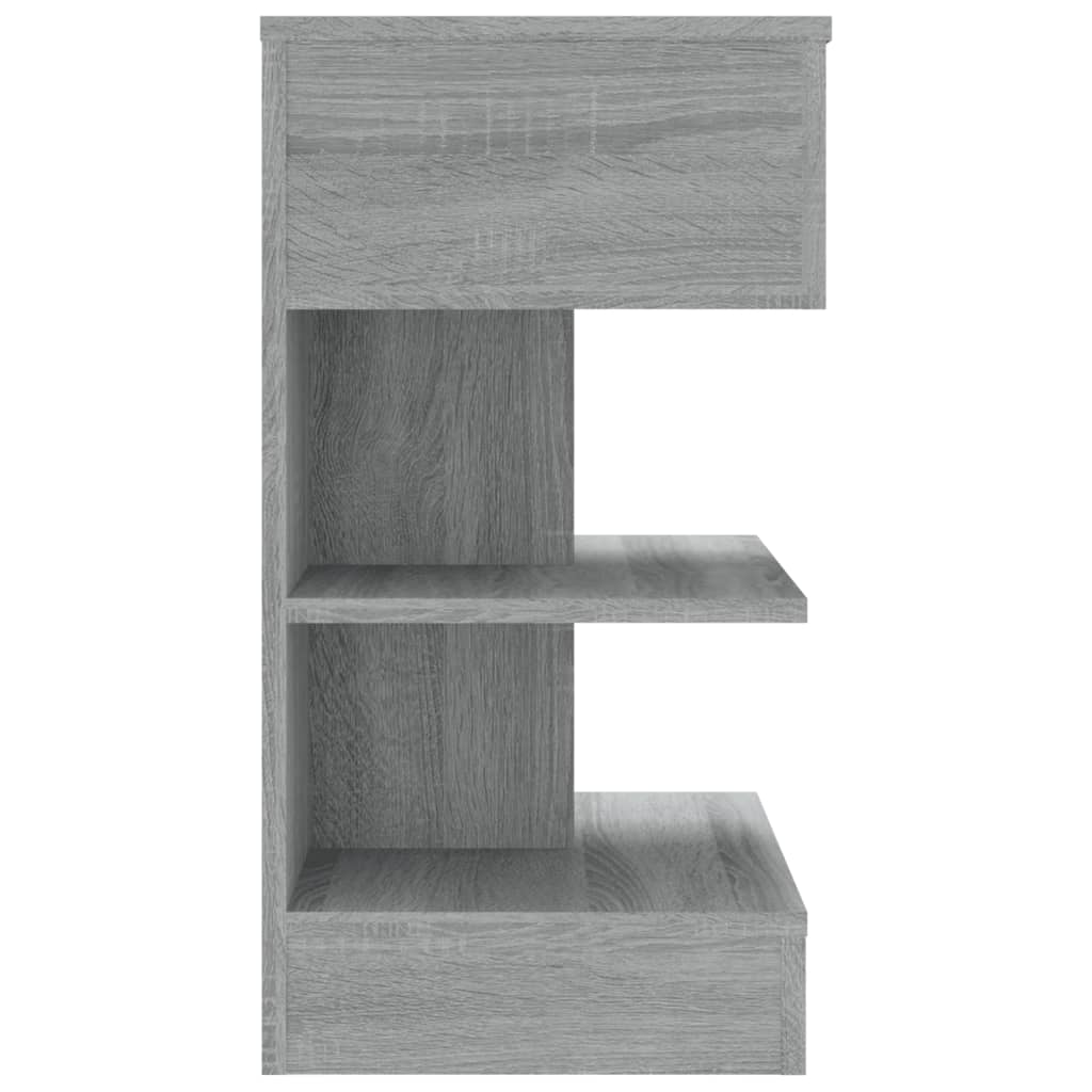 Bedside Cabinets 2 pcs Grey Sonoma 40x35x65 cm Engineered Wood