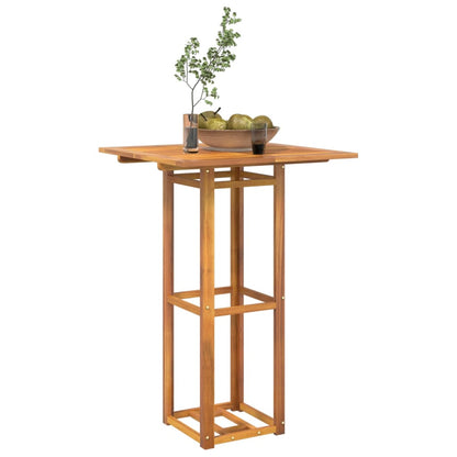 Bistro Table 75x75x110 cm Solid Wood Acacia