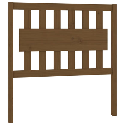 Bed Headboard Honey Brown 95.5x4x100 cm Solid Wood Pine