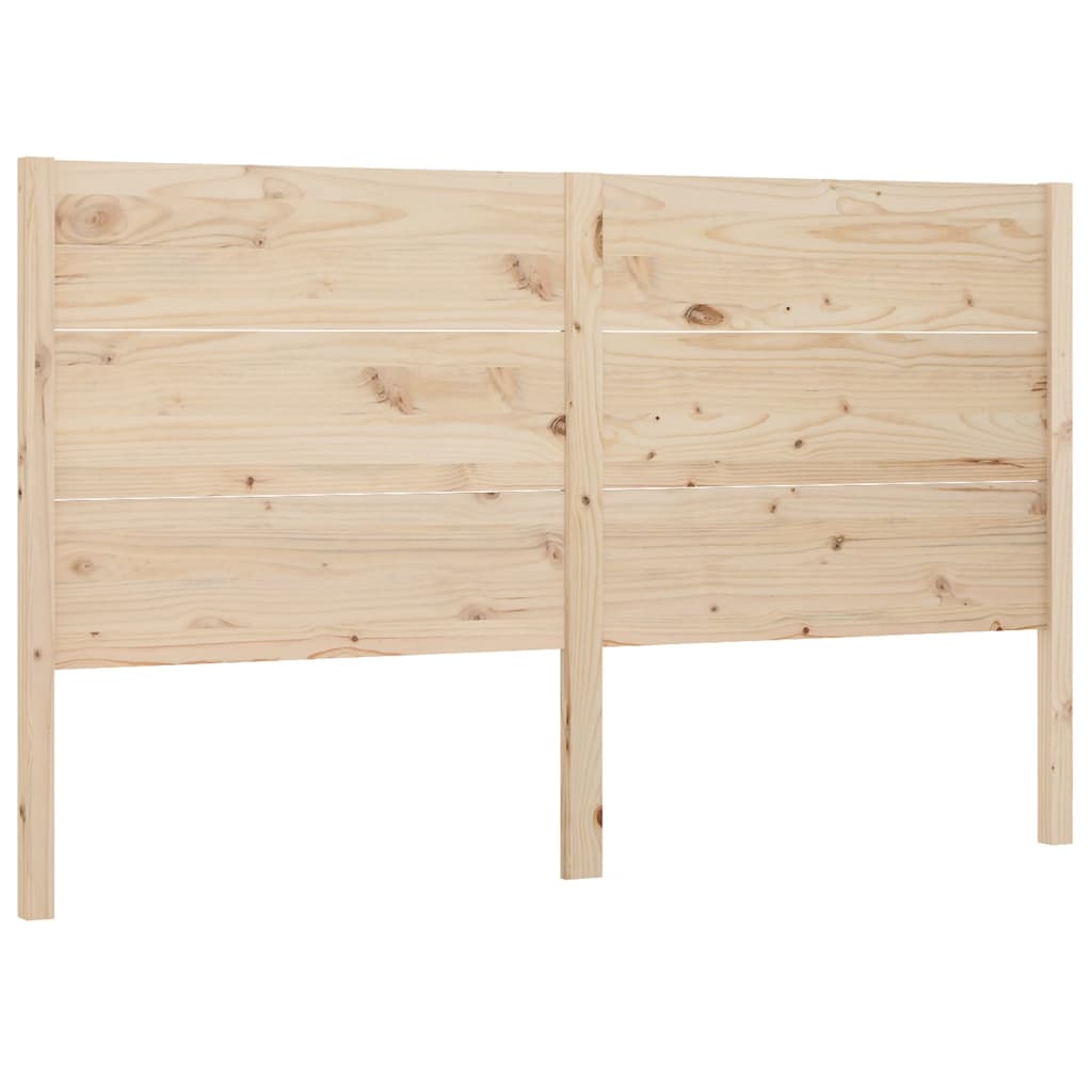 Headboard 186x4x100 cm Solid Wood Pine