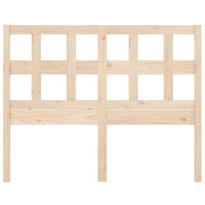 Bed Headboard 205.5x4x100 cm Solid Wood Pine