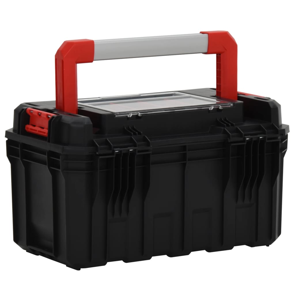 Tool Box Black and Red 45x28x26.5 cm