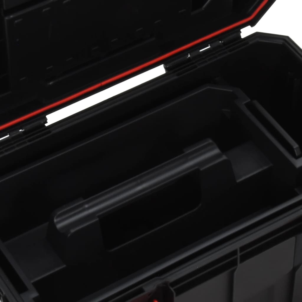 Tool Box Black and Red 45x28x26.5 cm