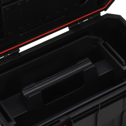 Tool Box Black and Red 45x28x26.5 cm