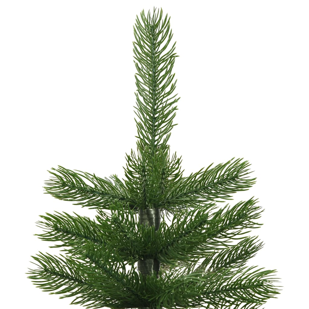 Artificial Slim Christmas Tree with Stand 240 cm PE