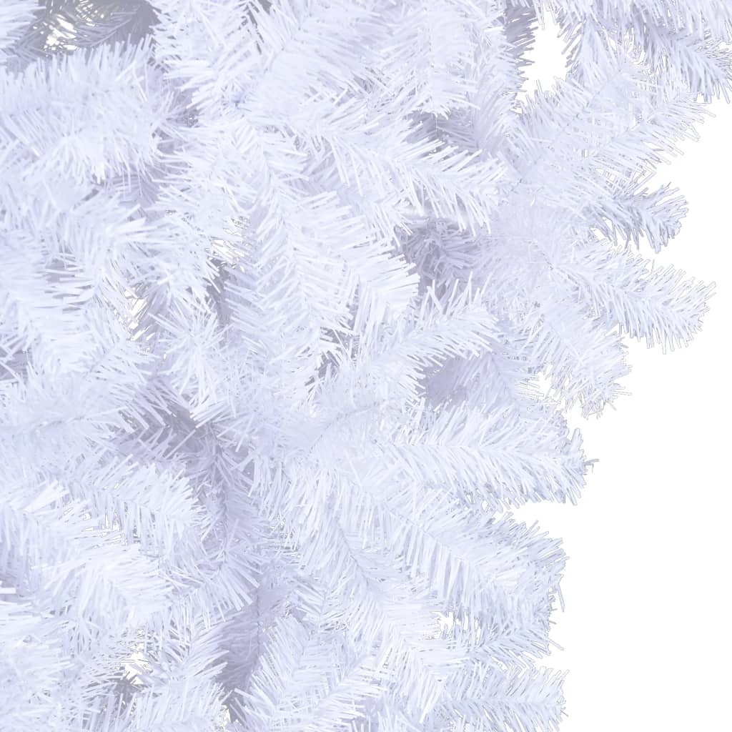 Upside-down Artificial Christmas Tree with Stand White 120 cm