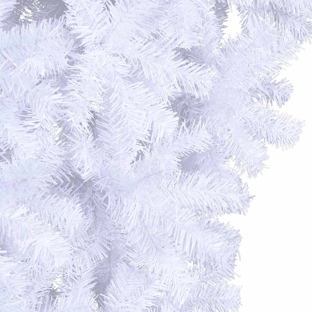 Upside-down Artificial Christmas Tree with Stand White 150 cm