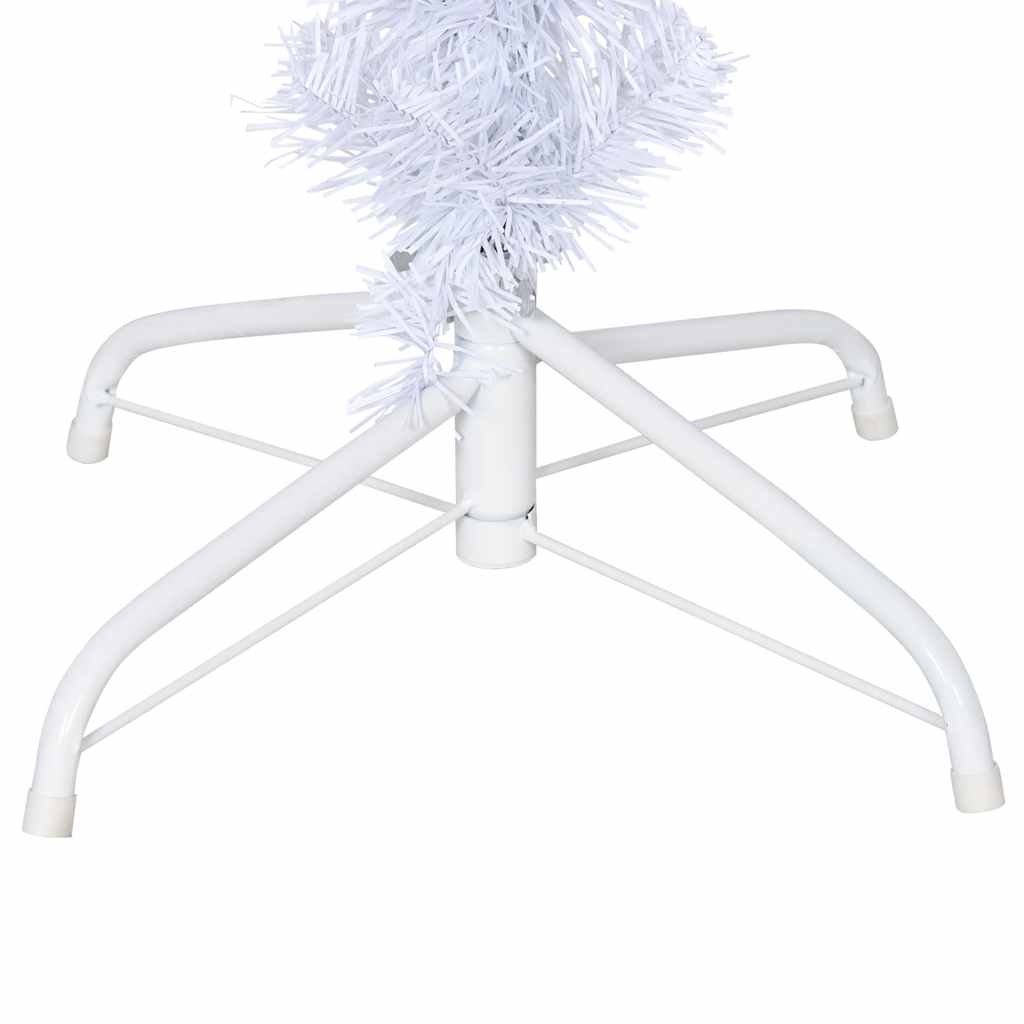 Upside-down Artificial Christmas Tree with Stand White 150 cm