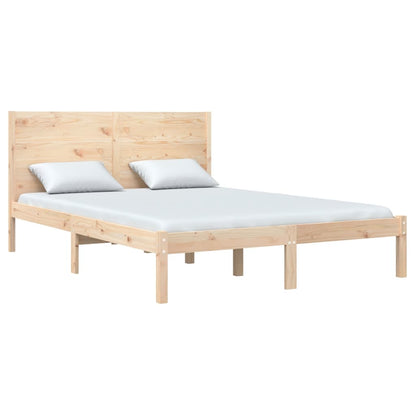 Bed Frame Solid Wood Pine 160x200 cm