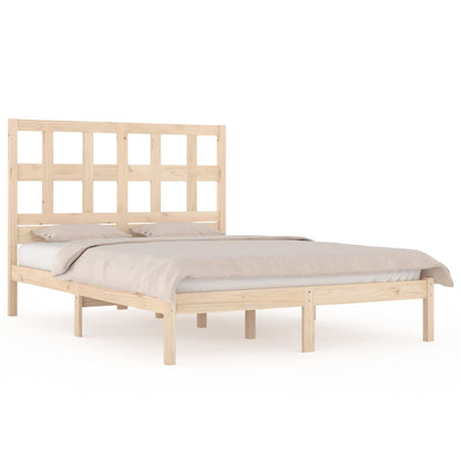 Bed Frame Solid Wood Pine 120x200 cm