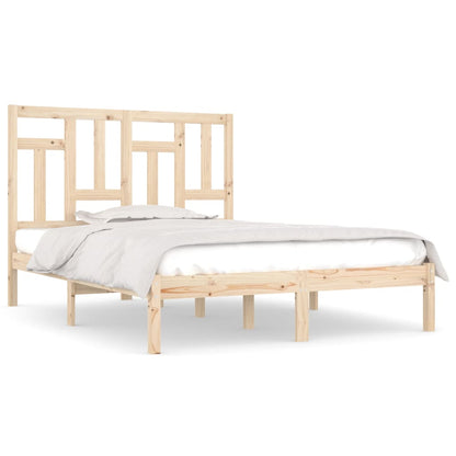 Bed Frame Solid Wood Pine 120x200 cm