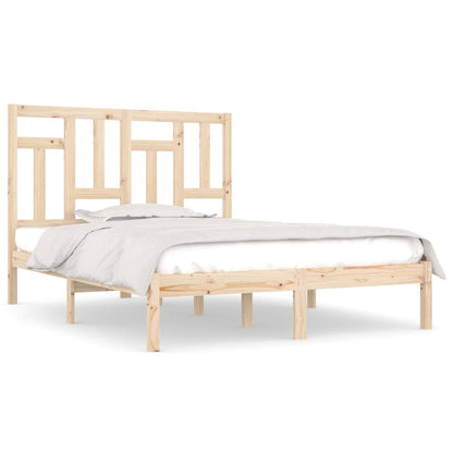 Bed Frame Solid Wood Pine 200x200 cm